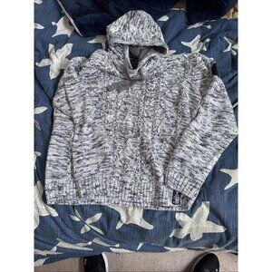 DarkBlack Hooded Sweater Size XL